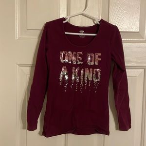 Long sleeve old navy kids shirt